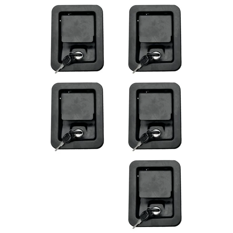 5X Silent Generator Door Locks Car Door Locks Industrial Equipment Mechanical Door Locks With Keys-N25R