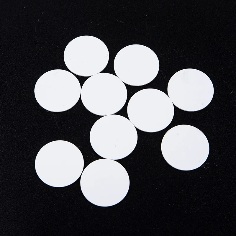 10Pcs NFC Coins NTAG215 PVC 25mm Round Tags 13.56MHz Cards For Amiibo Device NFC Tags