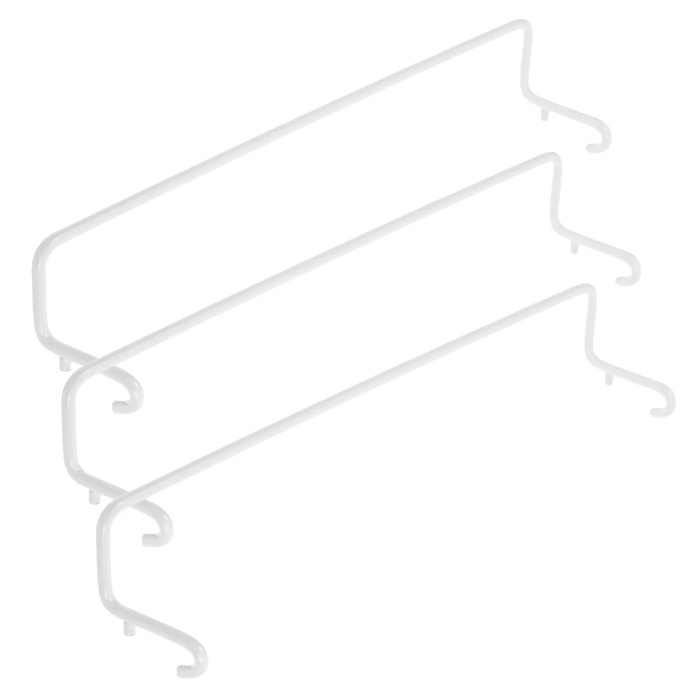 

3pcs Rack Paper Towel Holder White Scalable Kitchen Pegboard Hook Storage Solution Pegboard Accessories For Craft Room