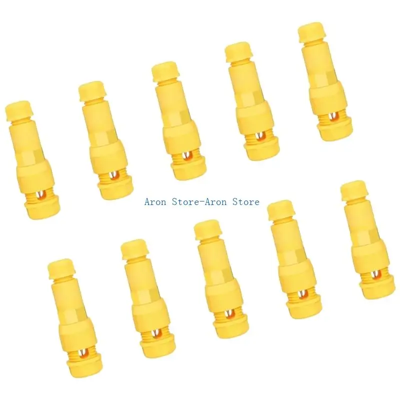 H3CF 10pcs Quick Piercing Connecter Низкое разъем