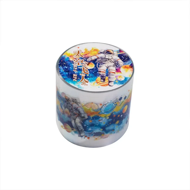 1 Rolle 2M Rolle Handbuch Material Dekorative Aufkleber Unterstreichende Aufkleber DIY Planer Tagebuch Sammelalbum 60mm * 2m PET Band Star River