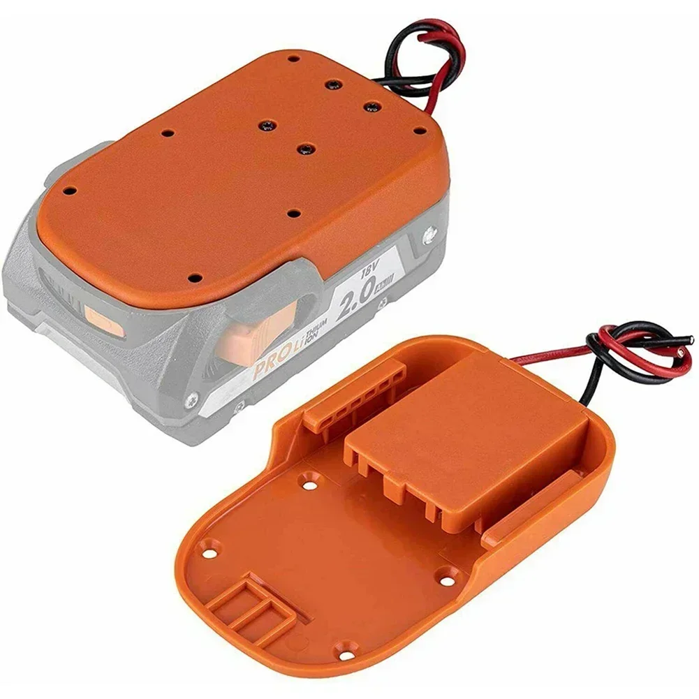 Stable Battery Adapter Power Dock Adapter for RIDGID 18V AEG 18V Power Connectors Ensures No Falling Off or Shaking