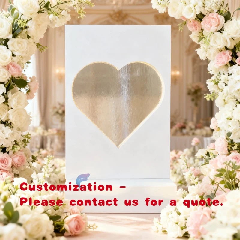 custom.Modern Custom White Metal LED Waterfall Entrance Welcome Sign Display Stand Flower Frame Party Event Wedding Decorations