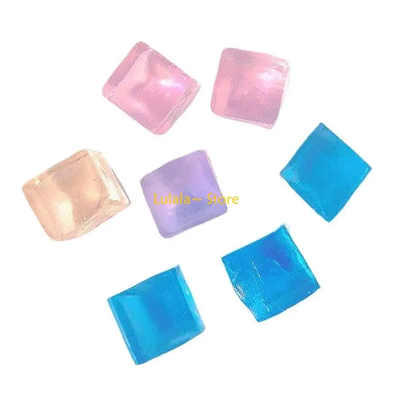 Y4QA – Cube glace incassable en 20 pièces, Figurine Maltose, nouveauté Gag Table, jouet pétrissage mignon, Cube