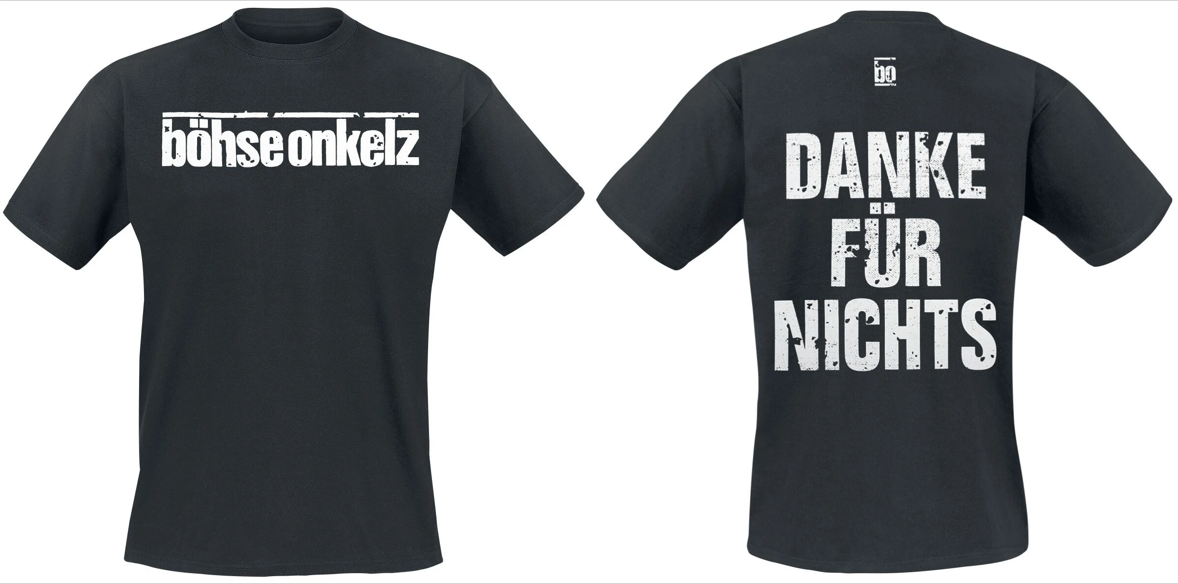 

Danke Für Nichts _ Böhse Onkelz, Pattern Printing Summer Luxury Brand Cotton Men's and Women's T-shirts Short Sleevesa