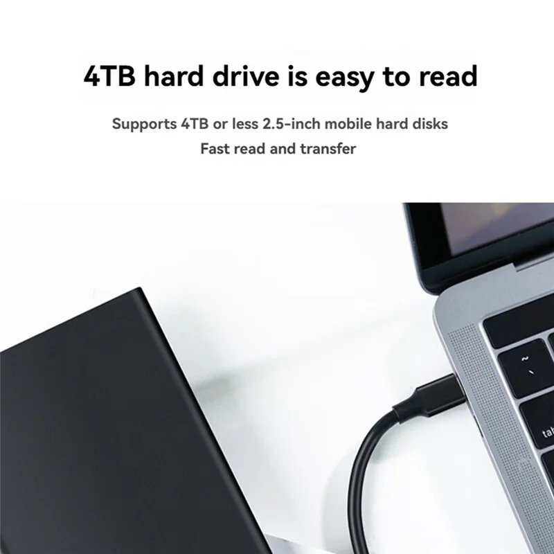 A32T-Reliable USB Type-C Connector To Micro-B Cable For SSD External Hard Drive And Camera