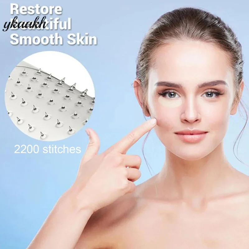 

1Pair Hyaluronic Acid Microneedle Eye Patches Mask For Anti Wrinkle Aging Dark Circles Moisturizing Under Eye Gel Pads Skin Care