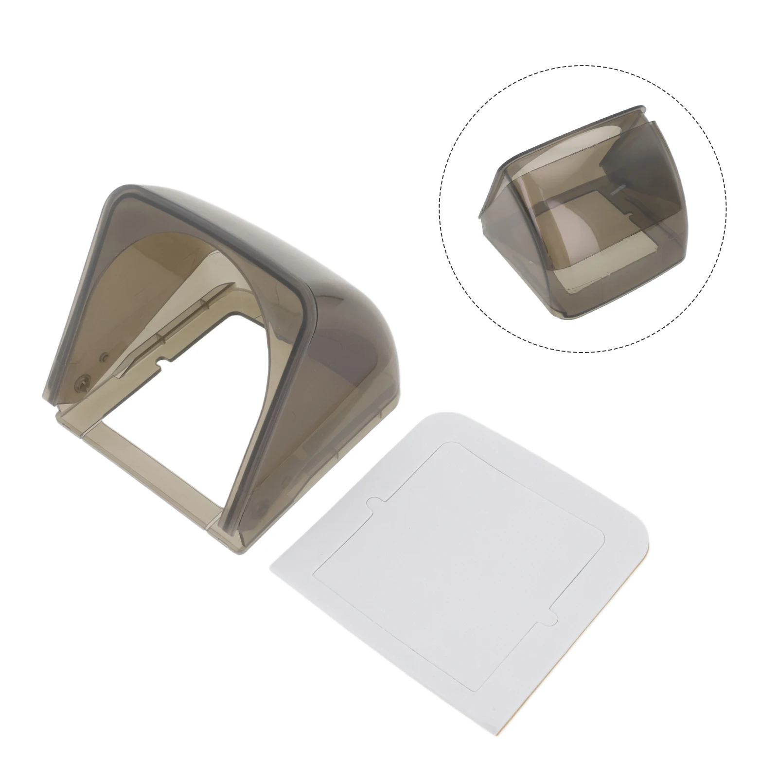 For Bathroom Use Charging Pile Cover Charging Pile Waterproof Cover Bathroom Use 9.6*9.6*7.9CM Size Bathroom Use Kitchen Use
