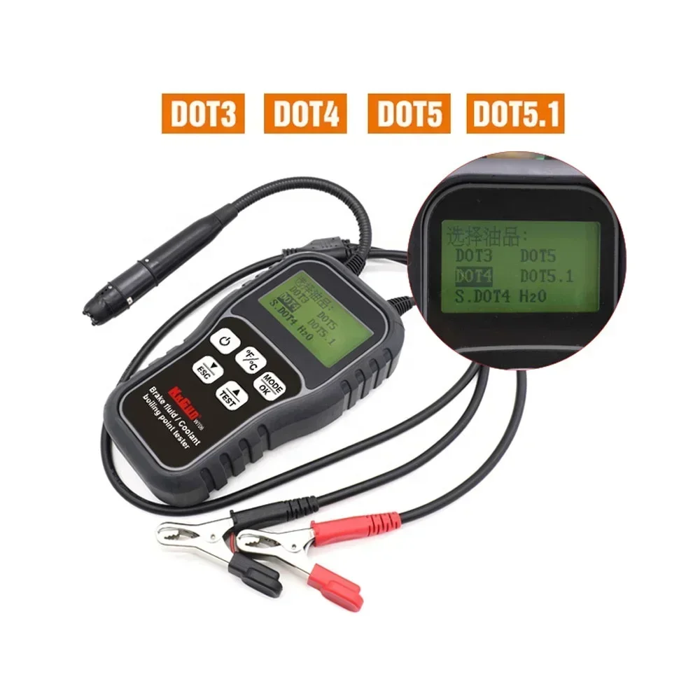 Hot sales Brake Fluid Tester DOT3 DOT4 DOT5.1 With 3.5