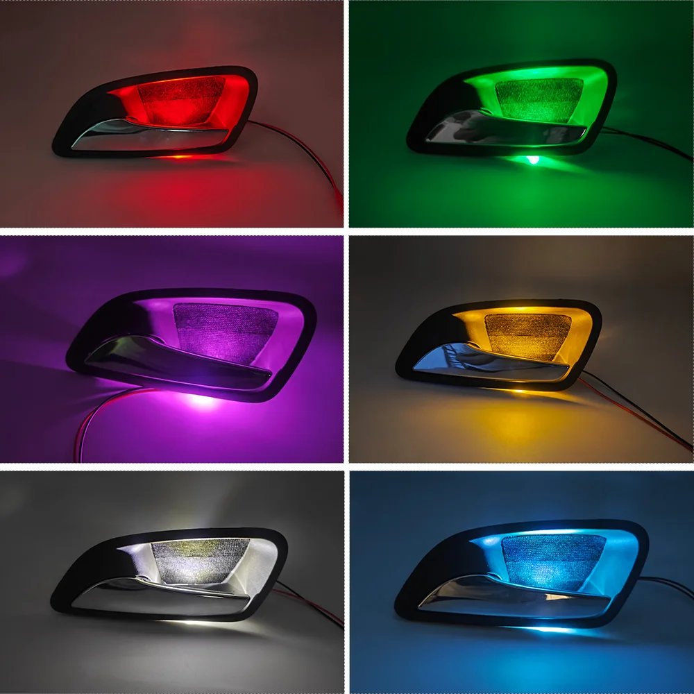 12V Car door bowl light concealed installation door handle light LED red, green, blue, white, yellow, ice blue, pink