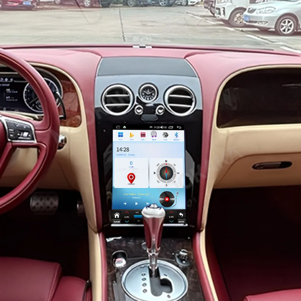 12.1 Inch Android 15 For Bentley Flying Spur Continental GT 2005‑2019 Car Stereo Radio Multimedia Player GPS Navigation CarPlay
