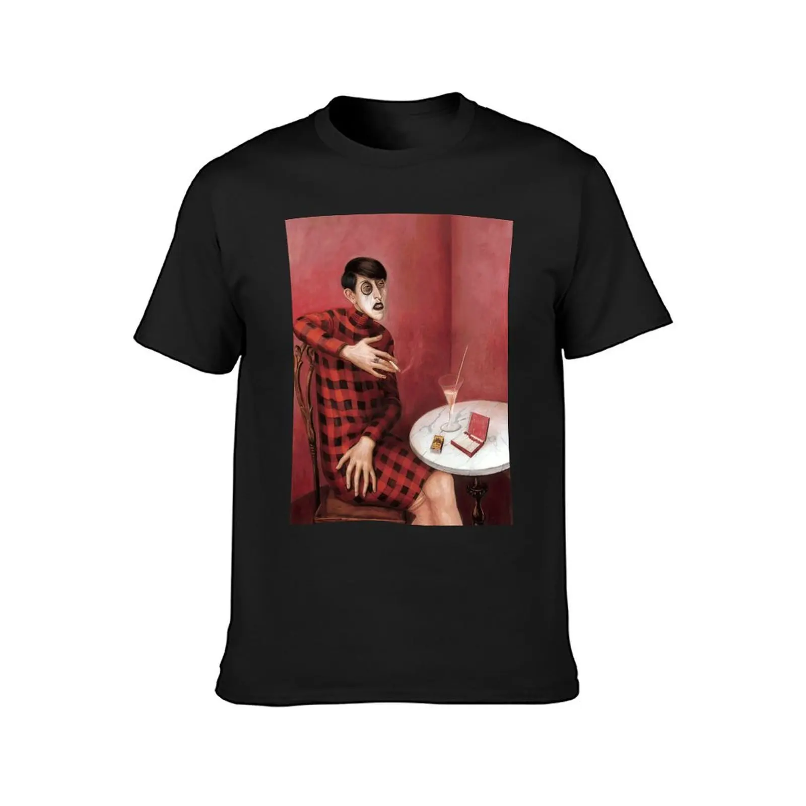 Portrait of the Journalist Sylvia Von Harden Otto Dix T-Shirt sports fans oversized plain t shirts men