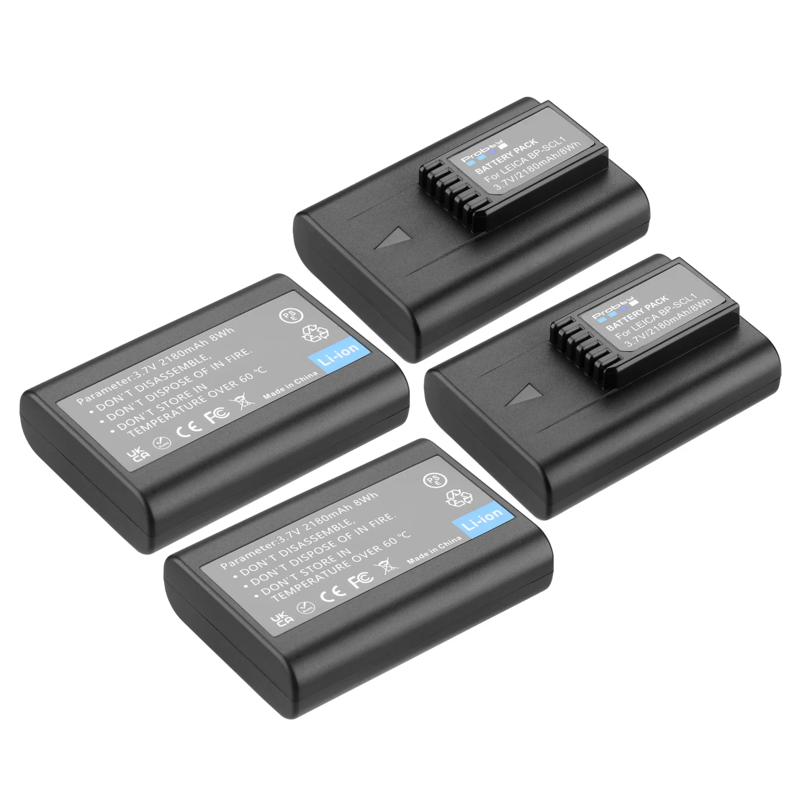 2180mAh BP-SCL1 استبدال بطارية الكاميرا ل Leica M9 M9-P MM ME M-E M8 M8.2 Camera14464 BLI-312 بطاريات