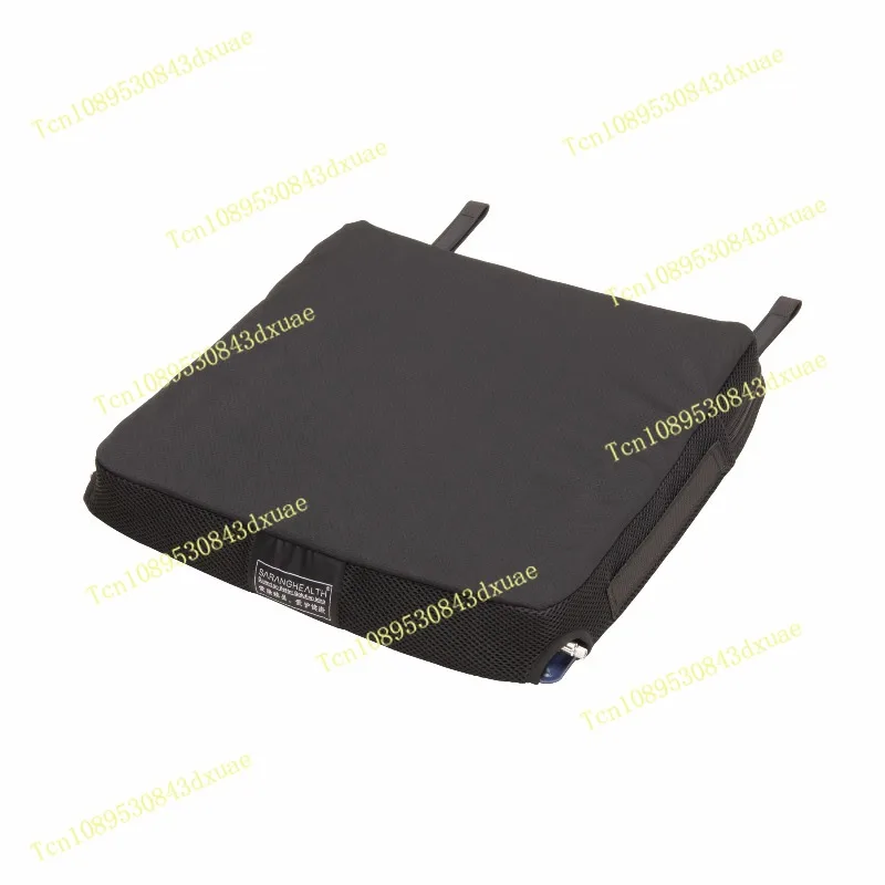 Premium Medical PVC 2-Valve Inflatable Cushion, Anti-Decubitus Seat Pad for Wheelchair