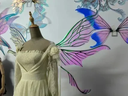 Comic show cos runway show props parade elf wings