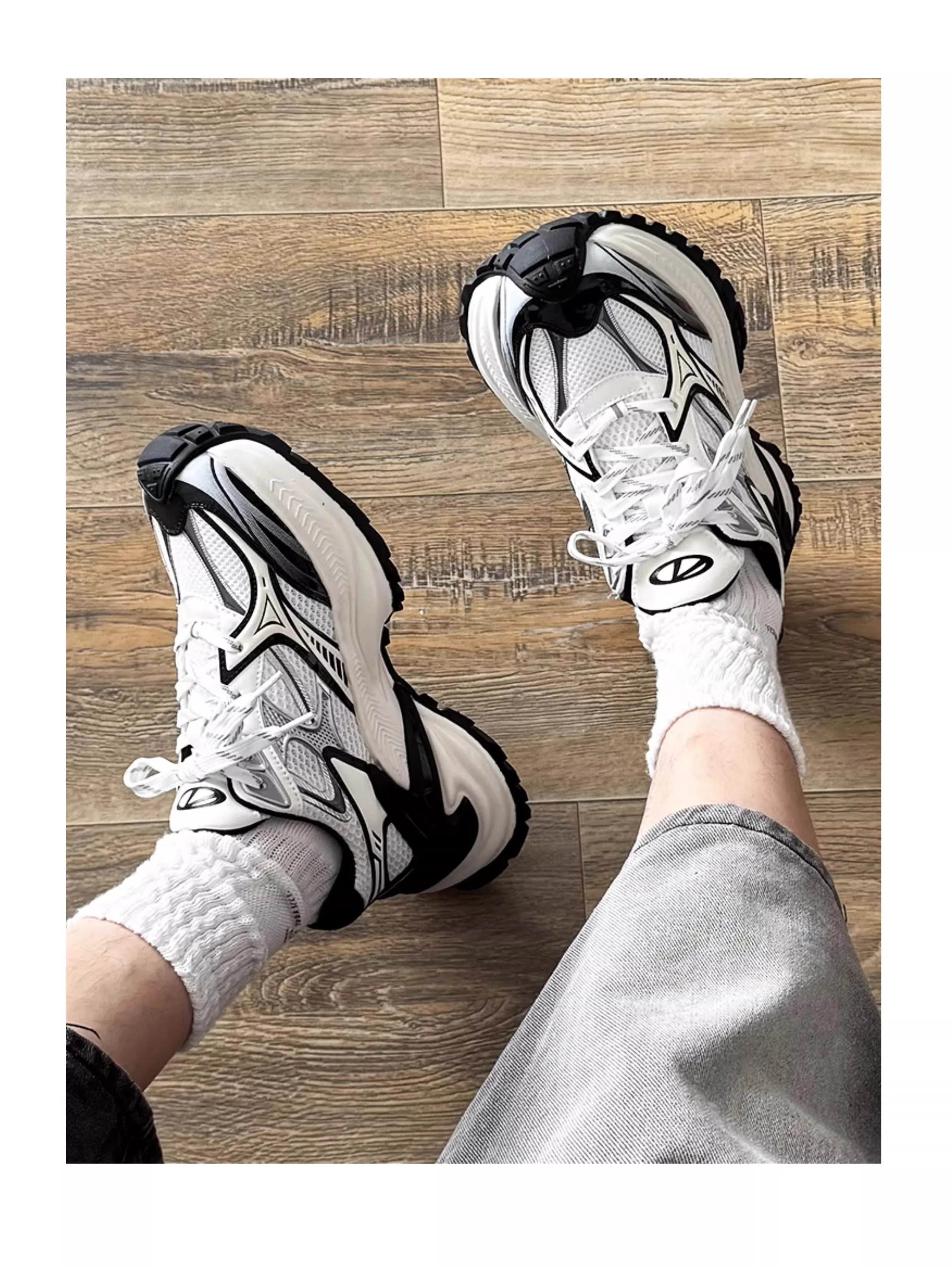 

Thick-soled sneakers, height-increasing shoes, plus sizes, unisex, retro sneakers, fashionable and casual