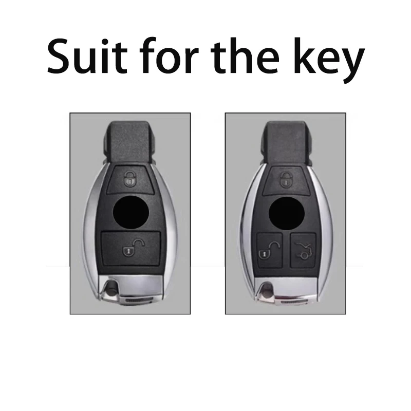 3 Button for Mercedes Benz A B R G Class GLK GLA W204 W251 W463 W176 Smart Remote Car Key Case Cover Fob Keychain Accessories