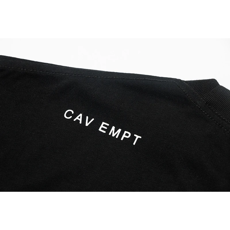 New Cav Empt Punk Pattern Printing T-shirts Spring Summer Men Woman Good Quality O-Neck Casual Versatile C.E Top Tees