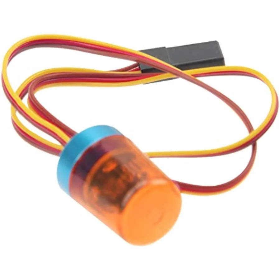 Multi-Function LED Flash Lights Alarm Lamp Flashing Rotating Beacon Light Compatible with 1/10 TRX4 SCX10 RC Crawler Car 1/14 T 5