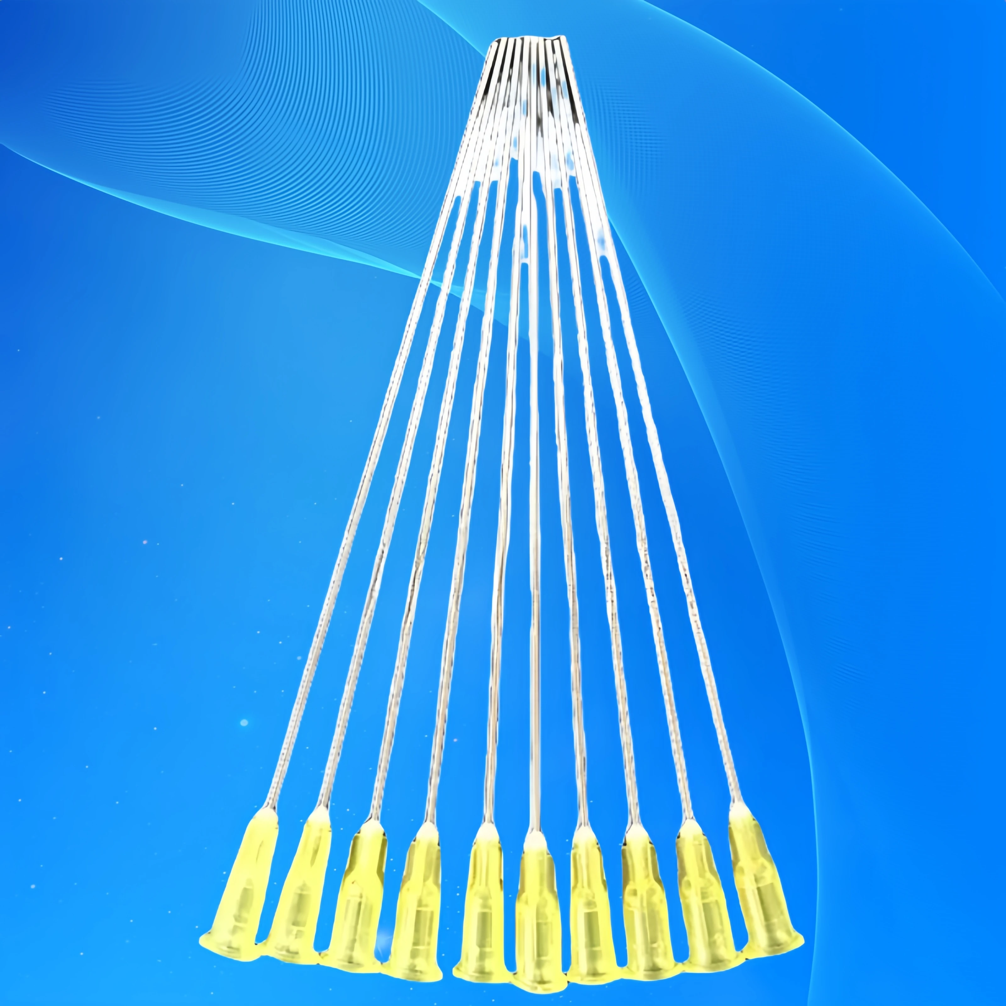 

‌ 10 шт., 20 г, 100 мм иглы с тупым наконечником | Нестерилизованные насадки-дозаторы против засорения для клея/чернил/клеера, бесплатная доставка ‌