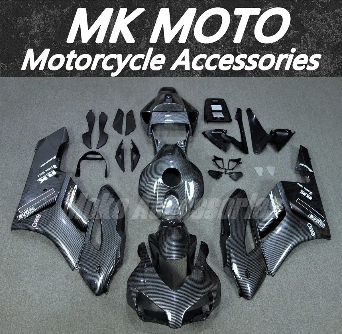 

Motorcycle Fairings Kit Fit For Cbr1000rr 2004-2005 Bodywork Set 04 05 High Quality ABS Injection New Carbon fiber pattern