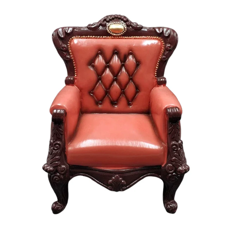 1/6 Scale European Style Luxury Sofa Long Chair Model Scene Accessories Fit 12