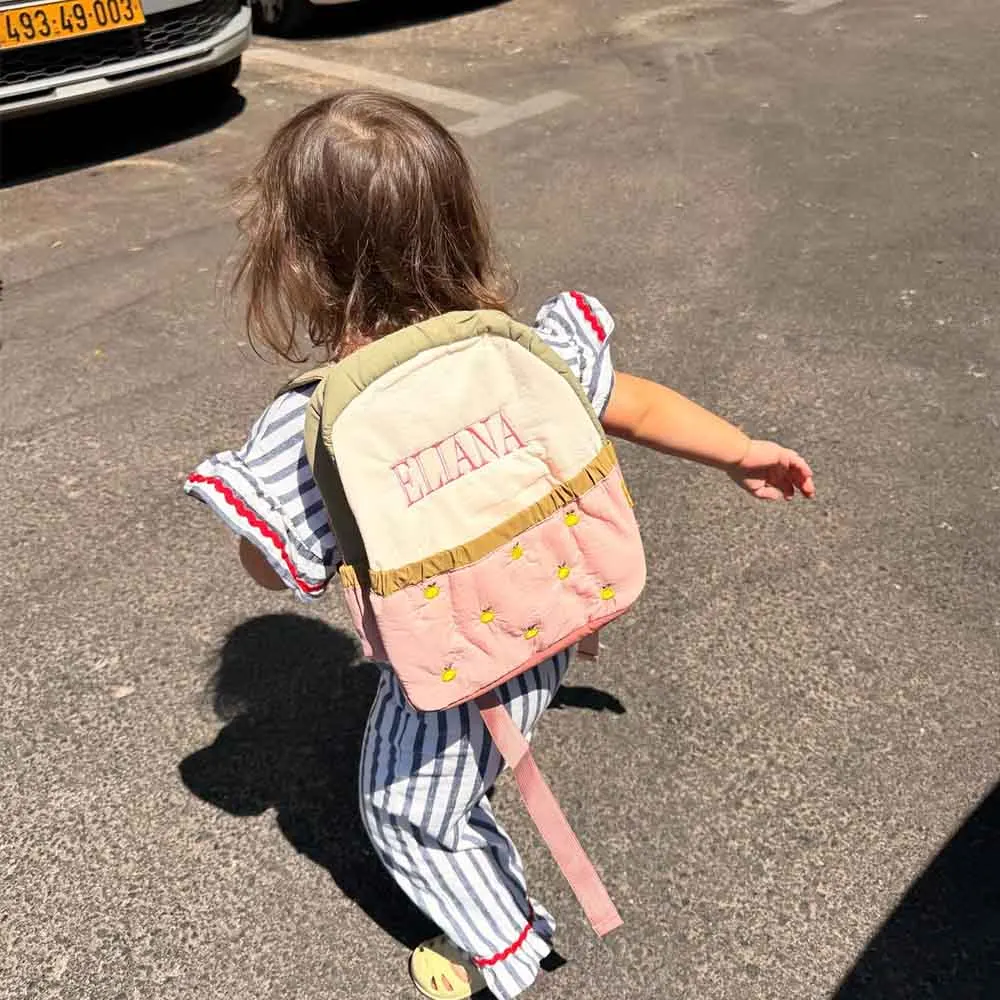 Custom Name Kindergarten Bag For Children Personalized Child School Backpack Back To School Gift For Boys Girls Preschool Daily