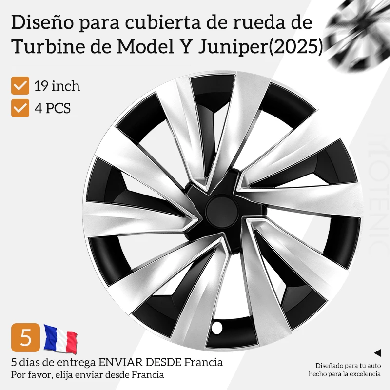 Cubiertas Ruedas Tesla Model Y Juniper