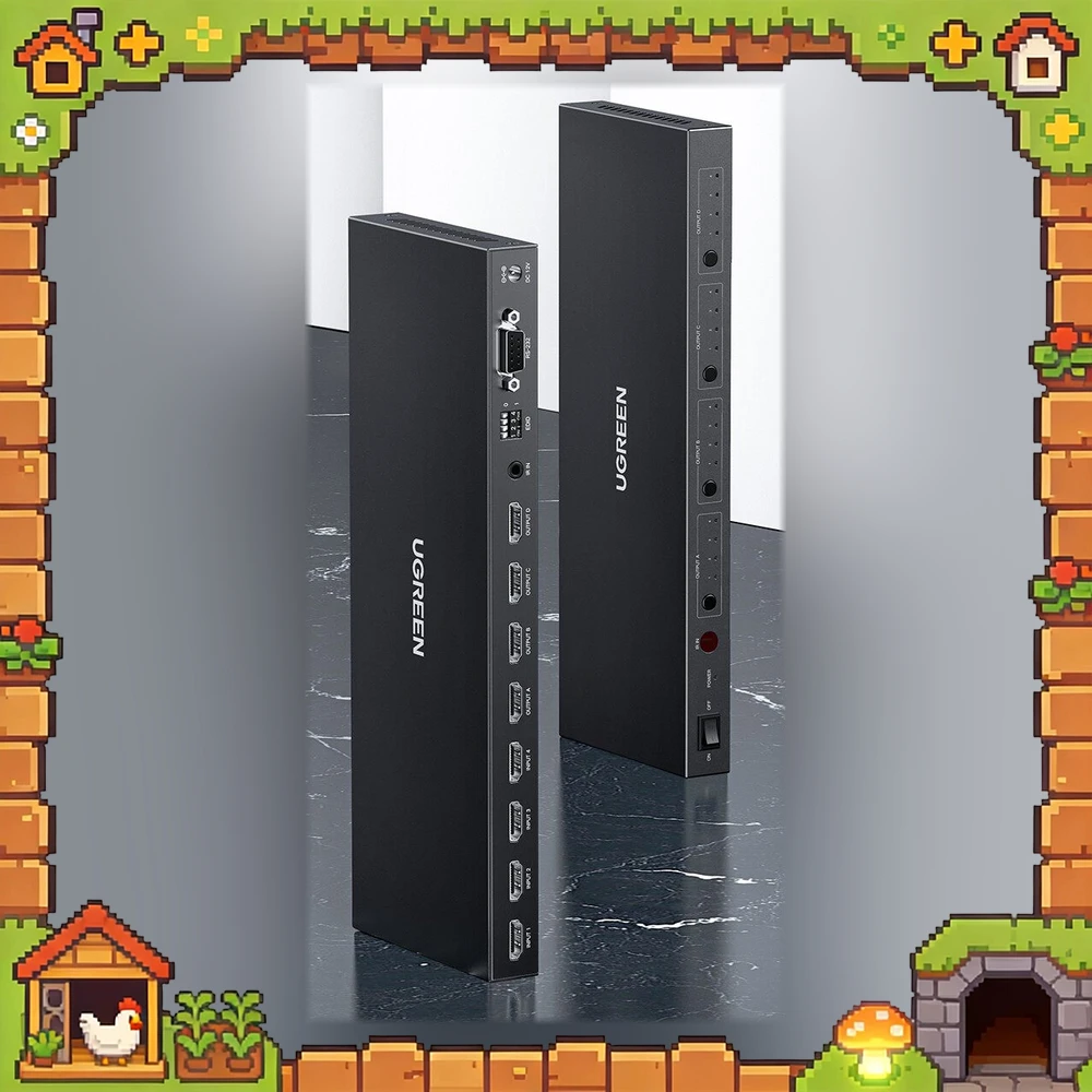 Hdmi Matrix Switch 4X4 4K 60Hz - UGREEN 70436 HDMI Matrix Switch Splitter