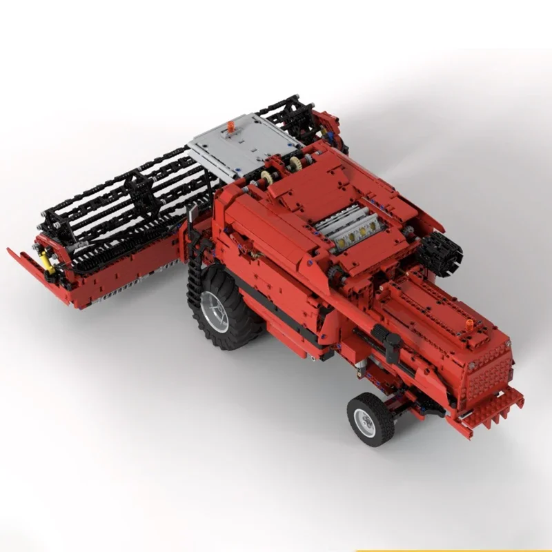 NEW 1:17 Large Combine Harvester 3465PCS Model Buiding Kit Block Self-locking Bricks Birthday Christmas Gift