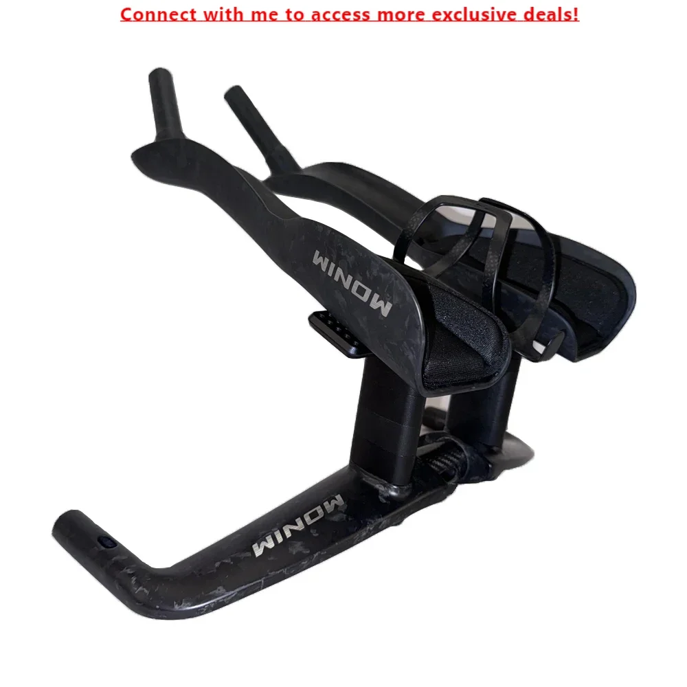 

Newest Carbon TT Handlebar Model HB052 Aero Handlebar Integrated Carbon For TT Bike Carbon Time Trial Handlebar TT Bar