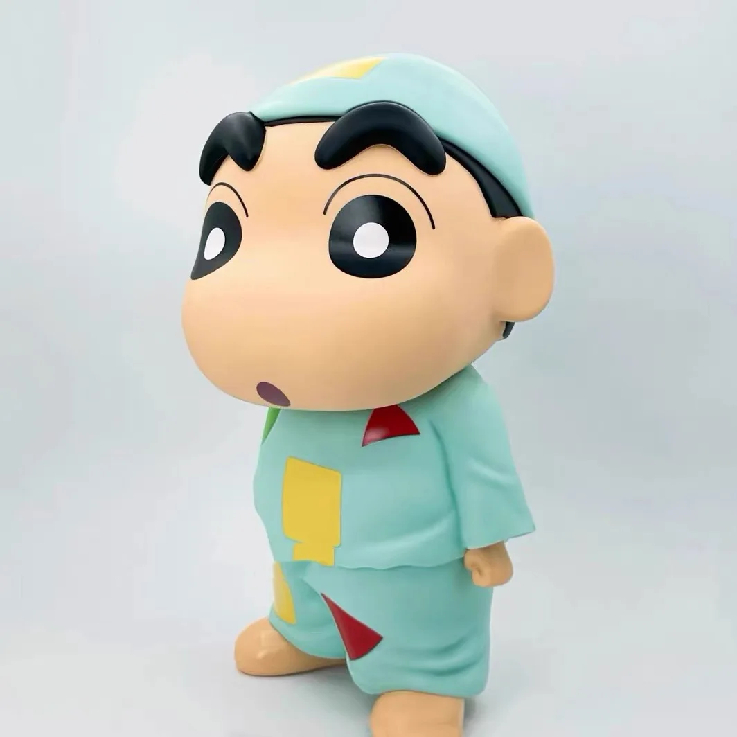 

42cm Crayon Shin-chan Figures Peripheral Series Model Car Ornament Doll Anime Limited Birthday Xmas Gifts Collection Decoration