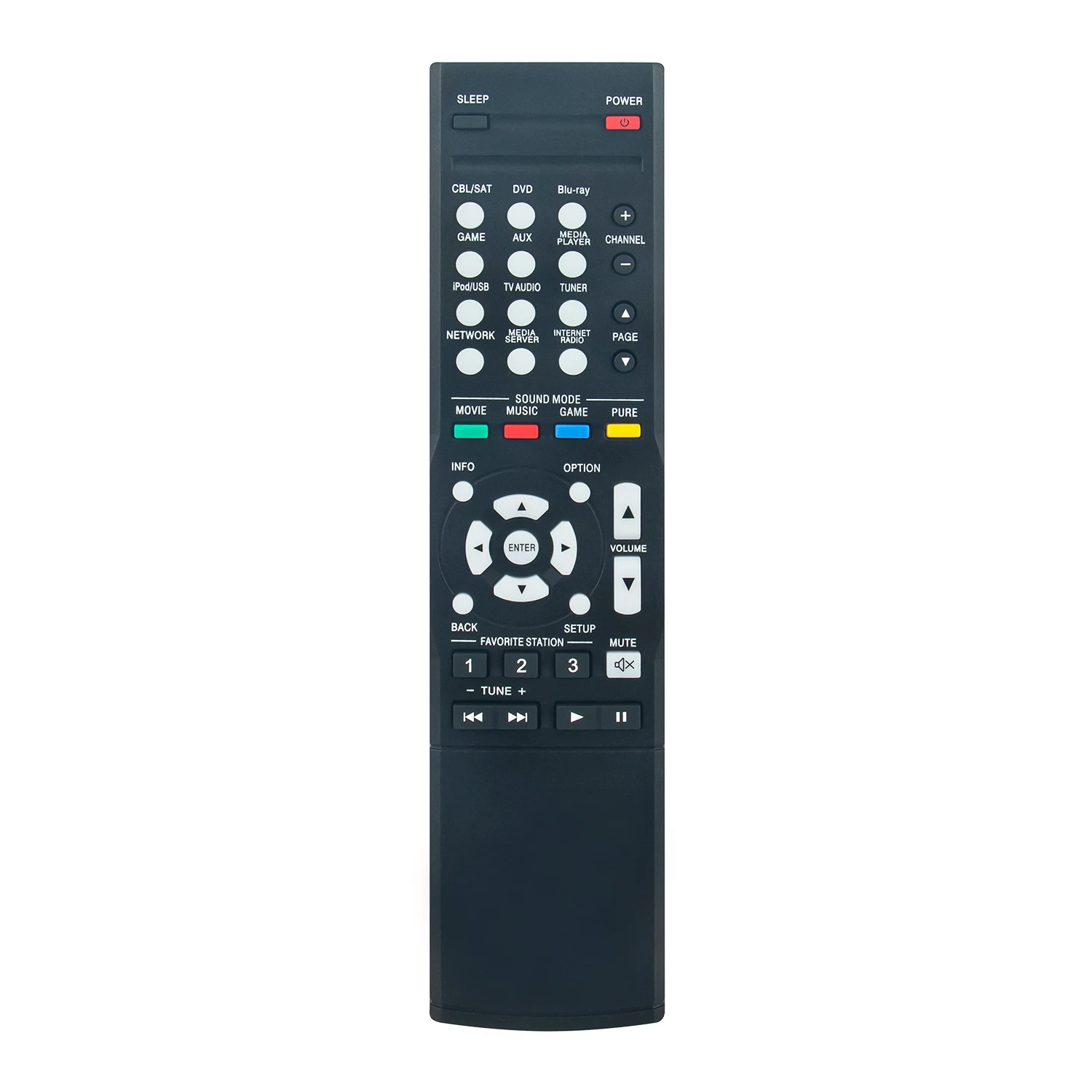 New RC-1181 Replaced Remote Control Fit for DENON AV Receiver AVR-X1000 AVR-1912 AVR-S710W  Sub RC-1157