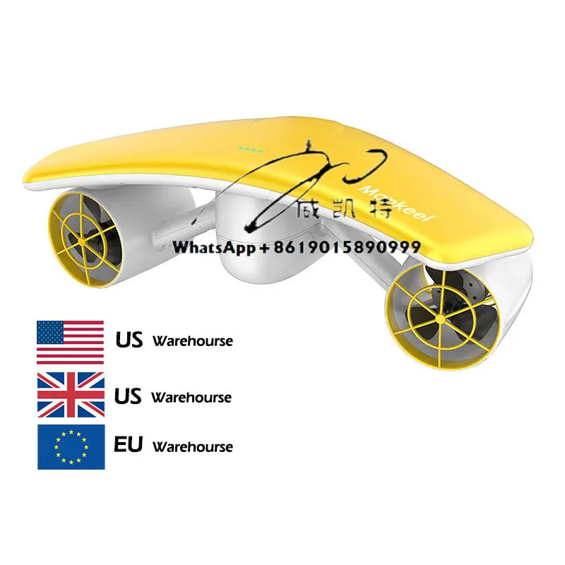 Mankeel W7 Europe Warehouse Electric Water Sea Jet Scooter Sports 300 Watt for Free Diving Electric Sea Underwater Scooter
