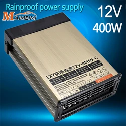 Portable Lighting Accessories AC 180V-240V 12V Driver Power Supply Outdoor Lighting Transformer 400W for LED Drive Transformer