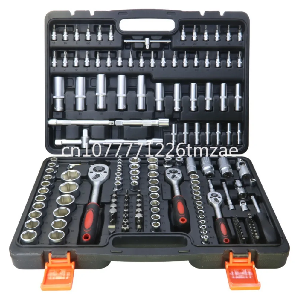 

Multifunctional Socket Assembly Toolbox Hand Tool Set Socket Ratchet Wrench Maintenance Vehicle