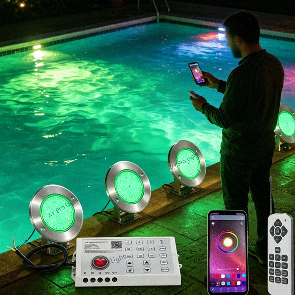 luce-led-rgb-per-piscina-12w-ac85-265v-con-controllo-tramite-app-bluetooth-illuminazione-subacquea-per-esterni-fontana-lampada-per-paesaggi-piscina-faretto