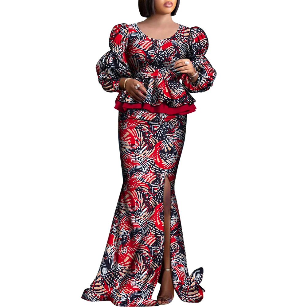 formal nigerian dresses for women Women's Dress Plus Size Traditional Ankara Ladies Elegant Robe Dashiki Female Long WY10444 prom gowns 2025