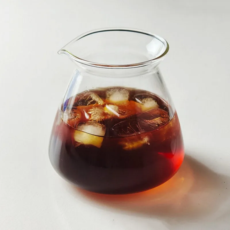 Hand Brewing Glass Coffee Server Carafe Sharing Pot Sniffing Mug Catcher Cup Tea Tasting Cup Pour Over Drip Coffee Barista Tools