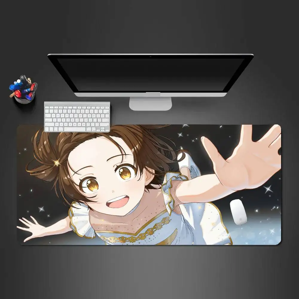 Yuitsuka Inori Anime Medalist Mousepad Non-slip Suitable For Office Computers Laptops E-sports Game Desk Mats XXL Keyboard