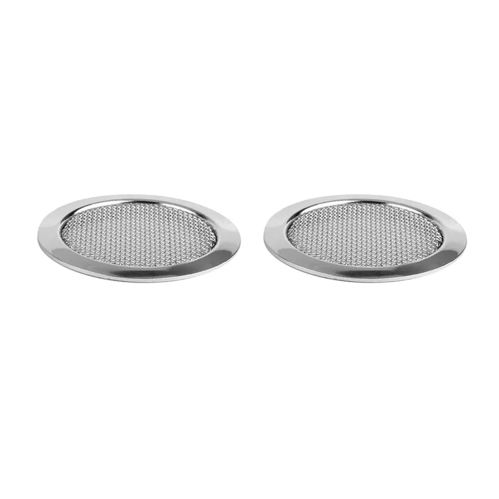 Guitar Speaker Mesh Resonator Screen Metal Sound Hole Inserts for Amplifier Guitar Dobro and Box Guitars