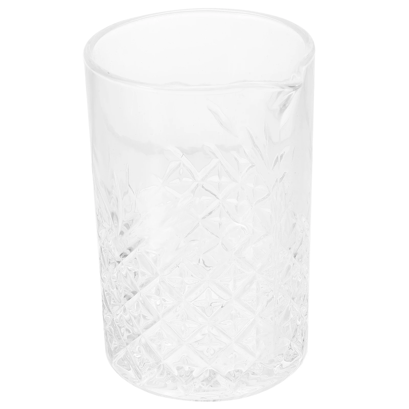 

Anti-Slip Glass Mixing Cup Crystal Material Thick Bottom for Cocktail Coffee Tea Milk Drinkware 725Ml Crystal Glass Cup
