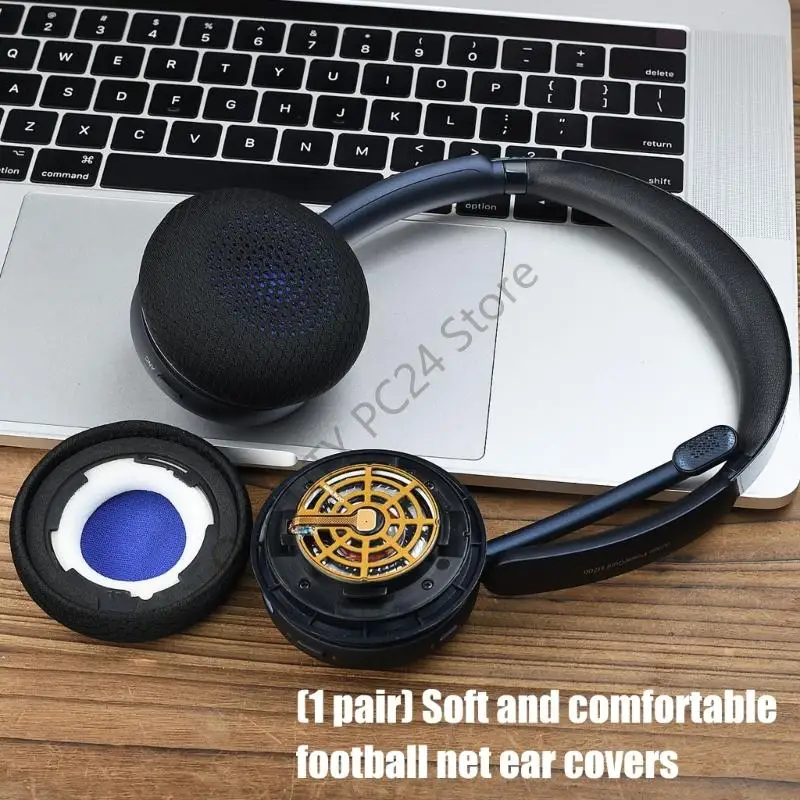 H7BA Bọt mềm Bọt Vỏ cho PowerConf H700 H500 Cải thiện độ trung thực âm thanh cho trải nghiệm nghe thoải mái