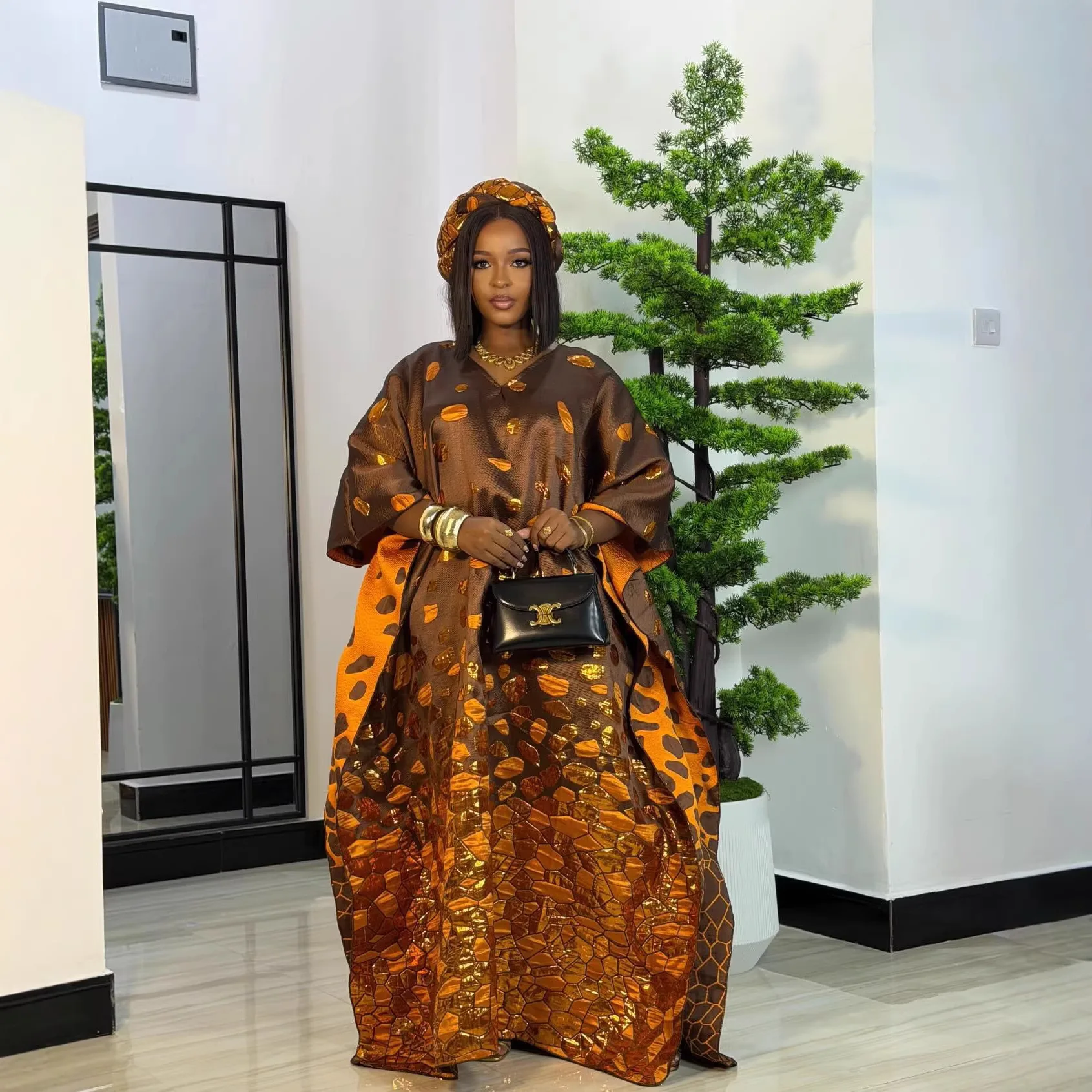 アフリカの女性用ドレス-伝統的なアフリカの服-ダシキ-アンカラ衣装-ガウン-アバヤ-ローブ-ムスリム-カフタン-マキシロングドレス-2026