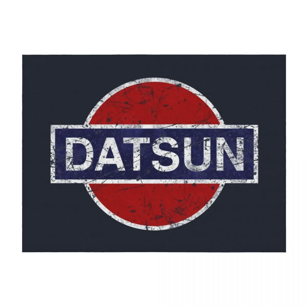 

Datsun Vintage Car Throw Blanket Flannel manga warm for winter Vintage Blankets