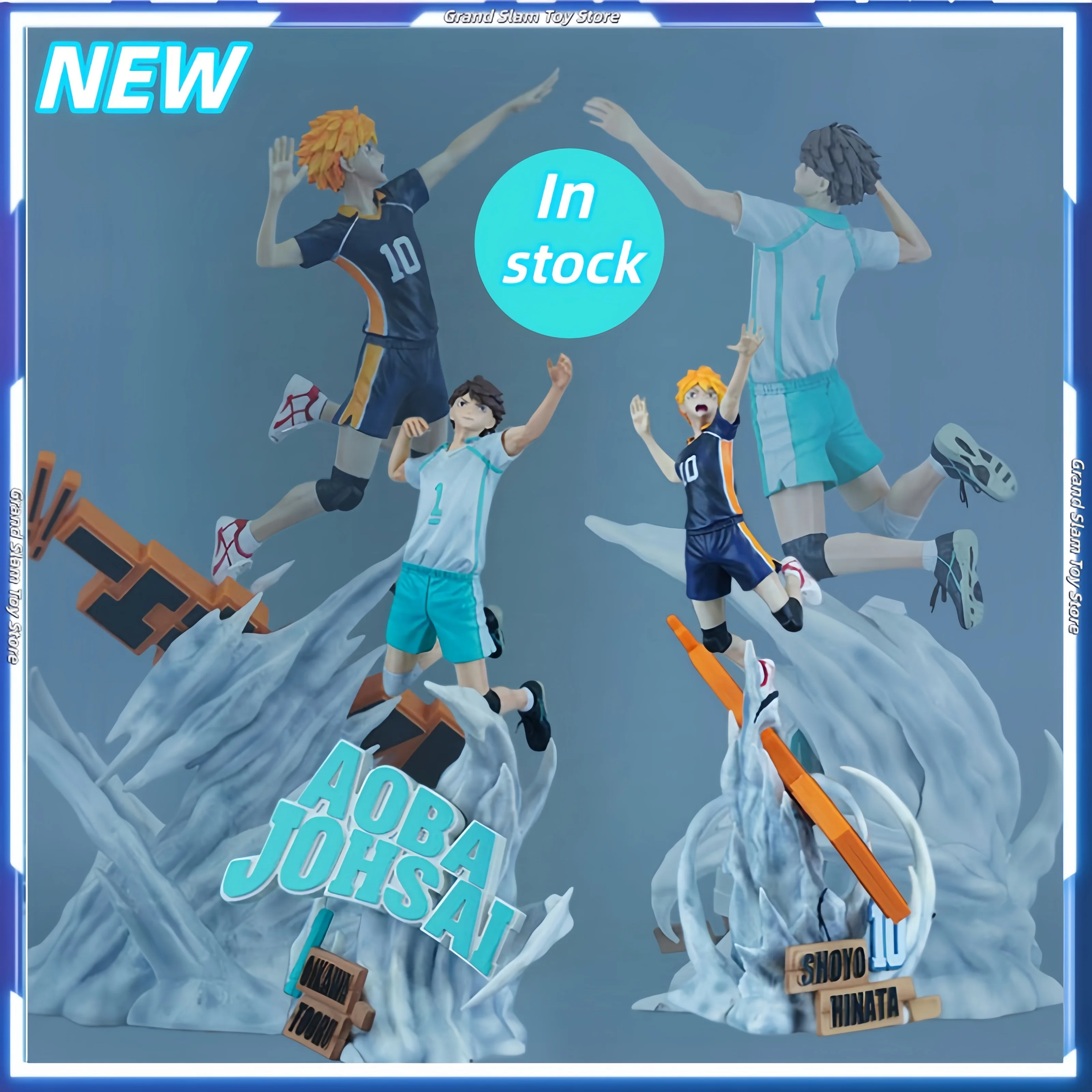 

In Stock Volleyball Teenager Anime Figure Cartoon Statue Tabletop Decoration And Kawamuri Xiangyang Model Hand Made Figures Toy