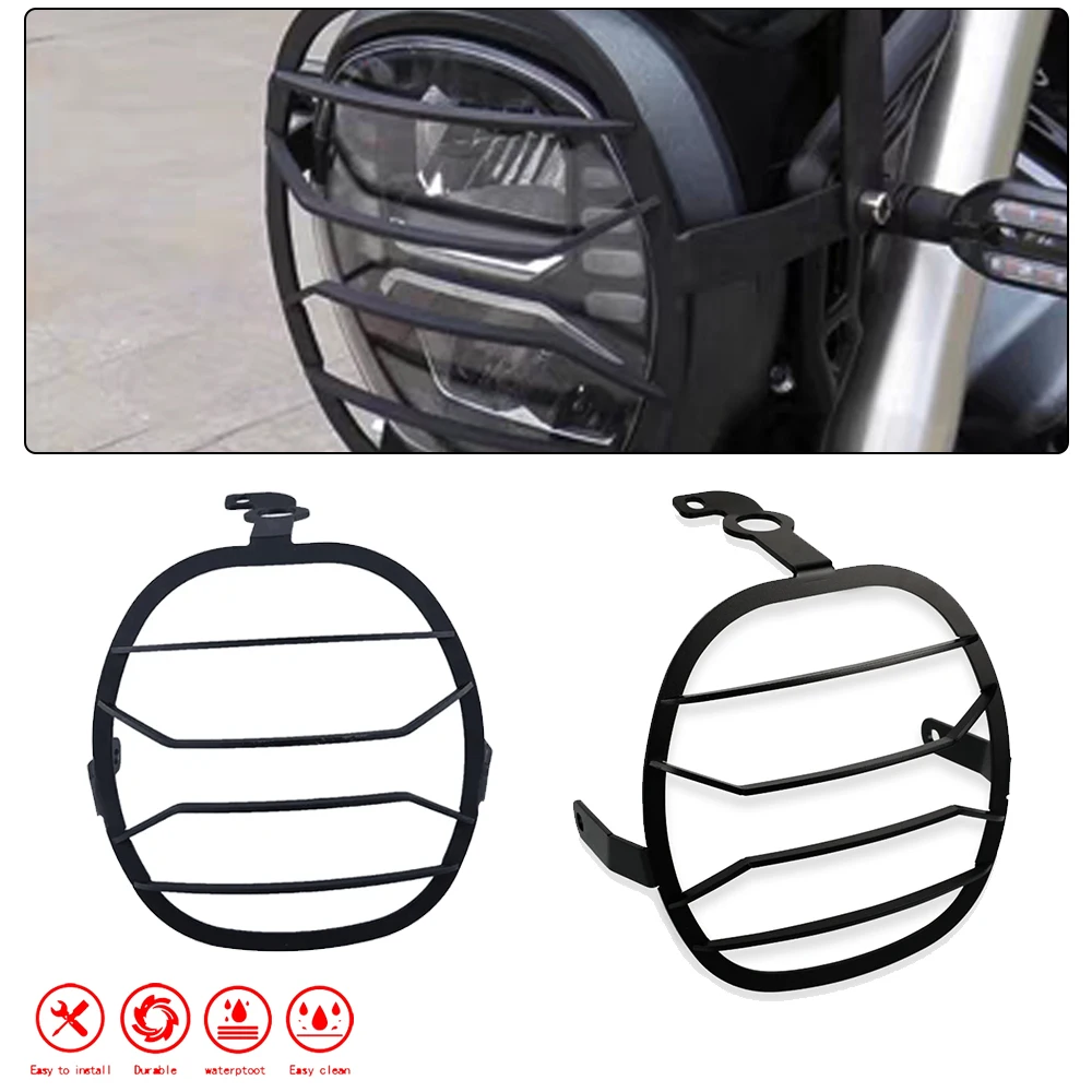 

Мотоцикл для VOGE 500AC 500 AC 500ac 2021 2022 2023, аксессуары с ЧПУ, алюминиевая решетка для фар, защитная крышка, протектор