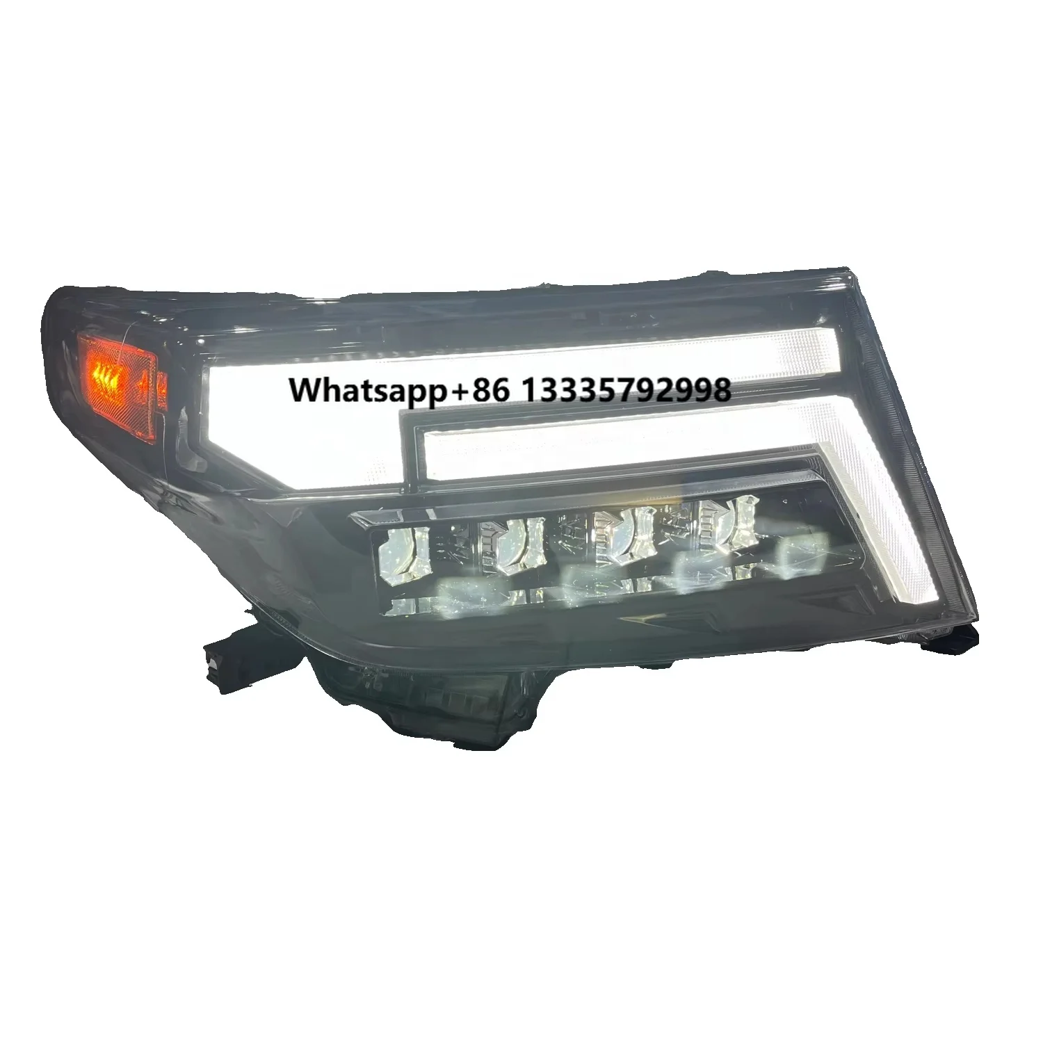 

MX HOT SELL 4 or 3 LENS FULL LED HEAD LAMP MODIFIED Headlights Auto Lights for Land Cruiser 2012 2008 LC200