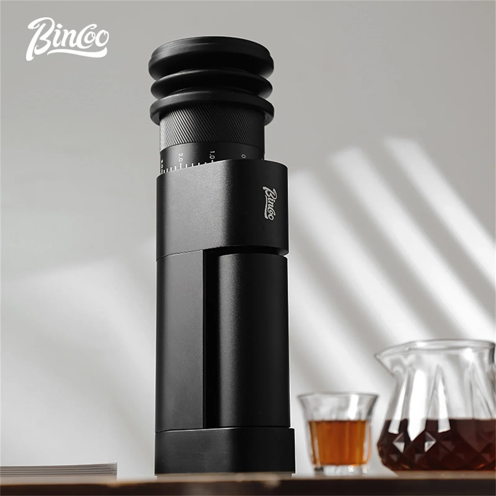 

Bincoo DM09 Electric Coffee Grinder，Household Coffee Bean Grinder，Hand Brewed Coffee Grinder，Commercial Professional Grinder