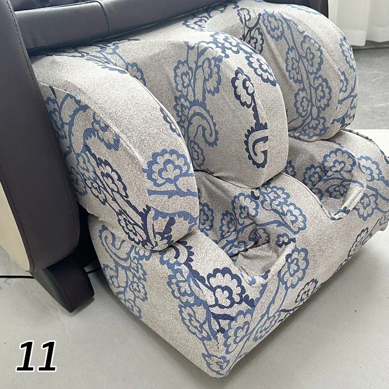 2Pcs Set Massage Chair Foot Covers - Soft Stretch Fabric, Washable Upper & Lower Body Protective Cover